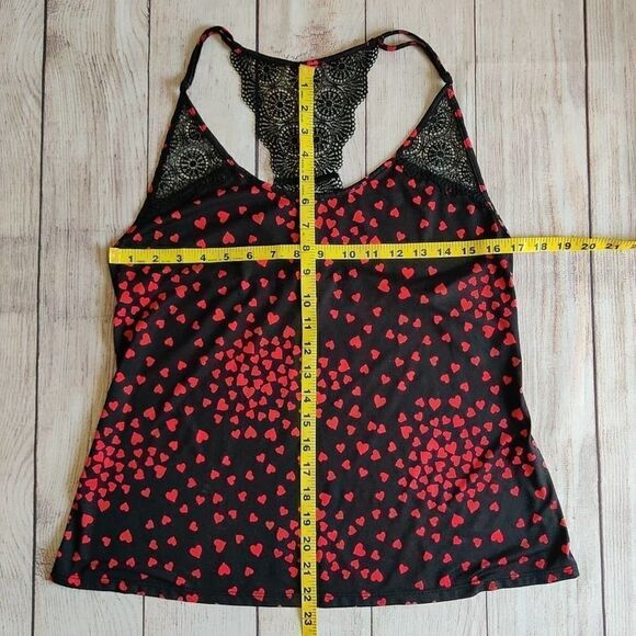 Linea Donatella heart lace inset stretch camisole - Picture 7 of 9